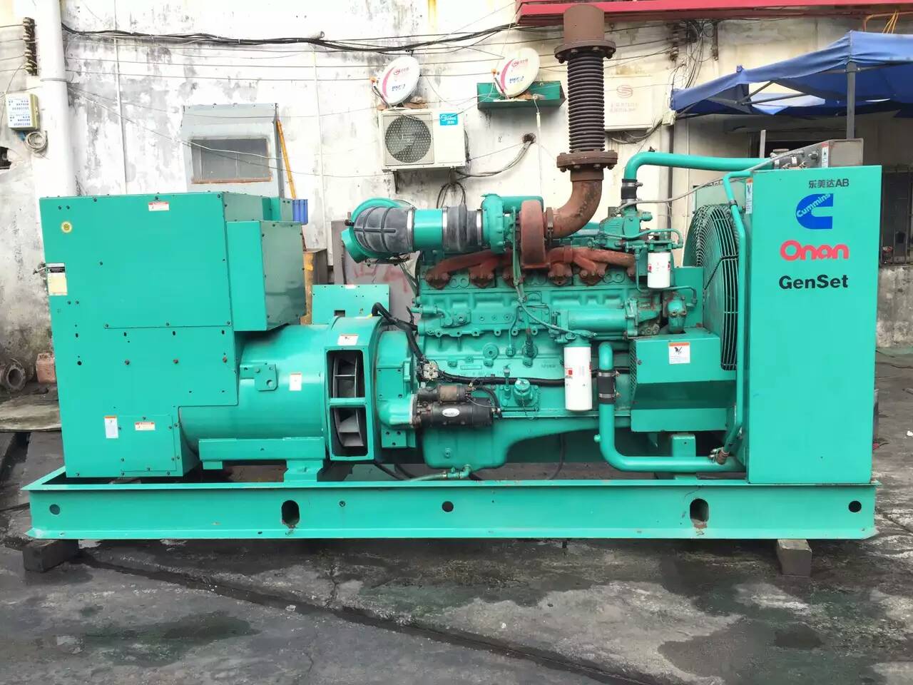 南沙租赁发电机-柴油发电机不正常冒烟的原因
